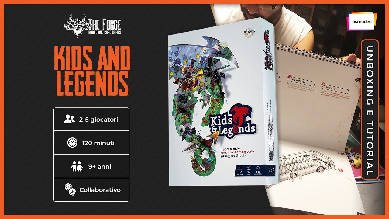 Kids and Legends: il GIOCO DI RUOLO per chi non ha la minima idea di cosa sia! FANTASTICO!