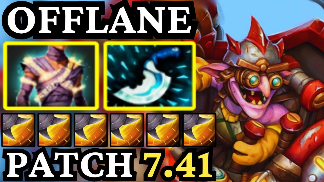 🔥 How to Play TIMBERSAW Offlane in NEW Patch 7.41 &mdash; Unkillable 🔥 Dota 2 Offlane