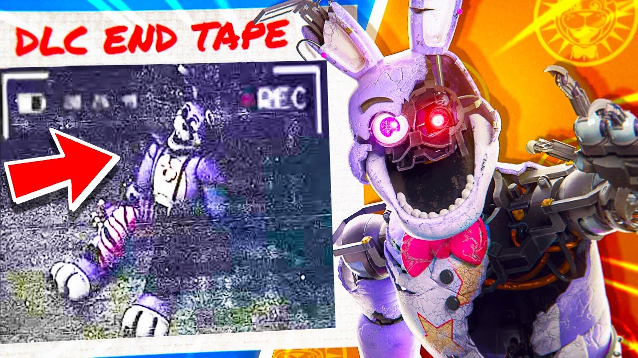 What happens when you FIND WHERE GLAMROCK BONNIE is in the DLC?! (NEW FNAF Security Breach ENDING)