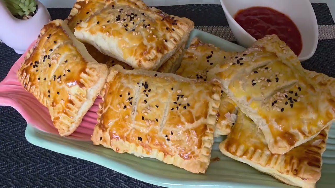 Cheesy Chicken Patties Recipe | Bakery Style Tasty Patties | Homemade Puff Pastry | Ramzan Special