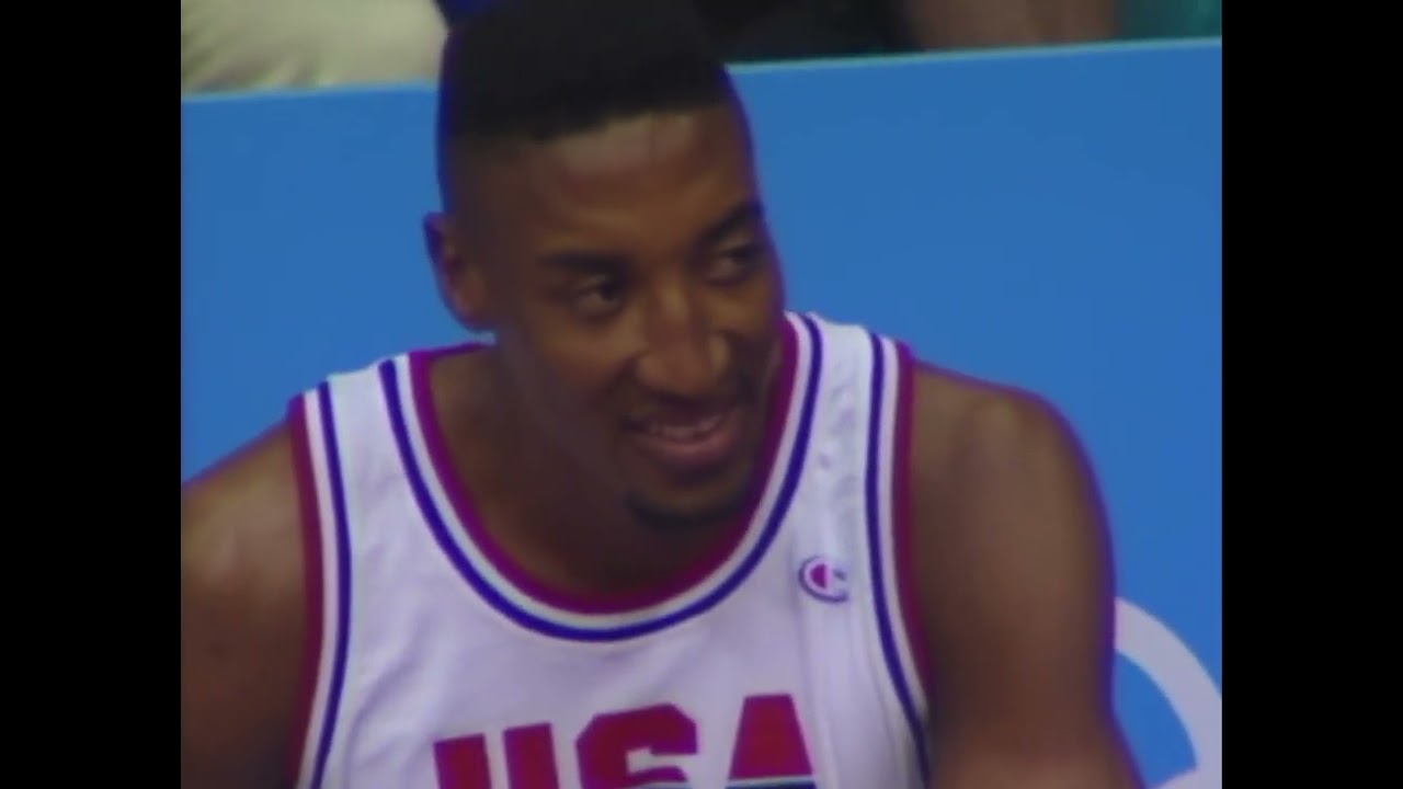 1992 Olympics  Dream Team vs Lithuania, August 6, 1992,