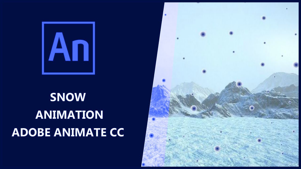 Snow Animation Effect in Hindi | 2D Animation full Course | Adobe Animate CC Hindi