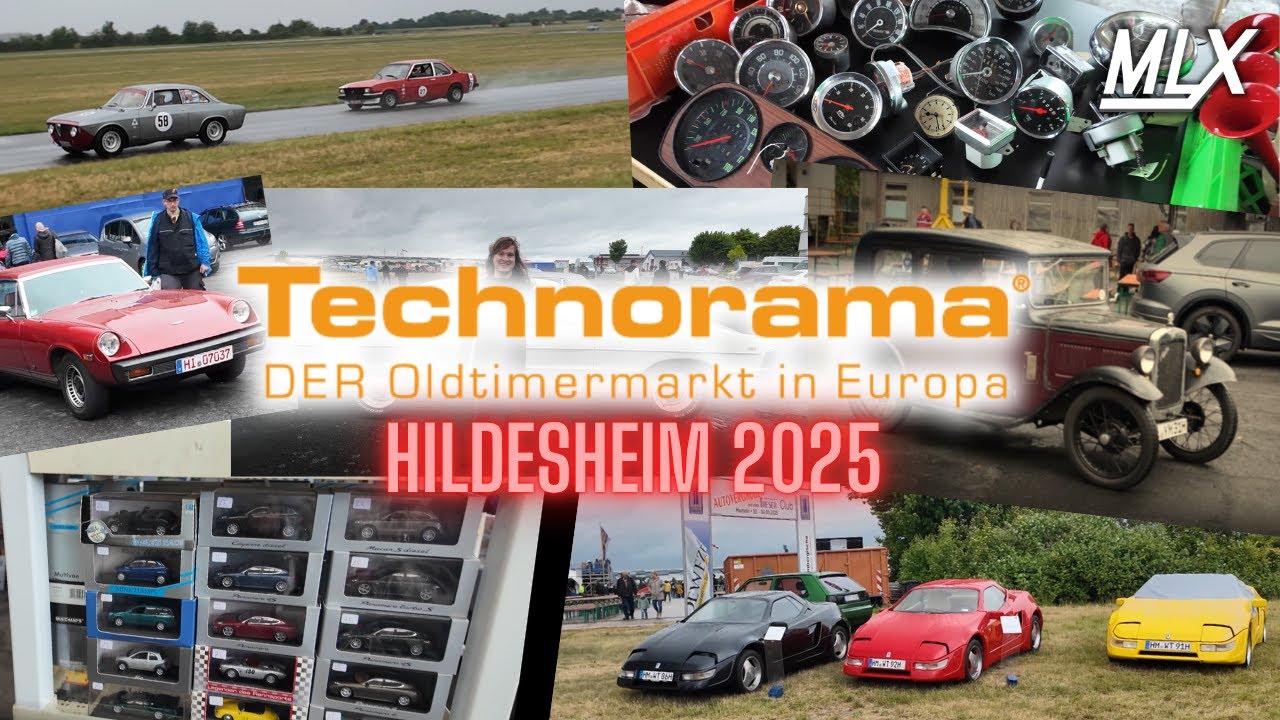 OLDTIMER und SCHÄTZE bis zum UMFALLEN! - Technorama Hildesheim 2025 | MALUX Automotive