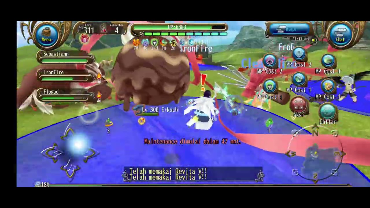 Erkuch Gemrun Legendary Gem (im bad at this) || Toram Online