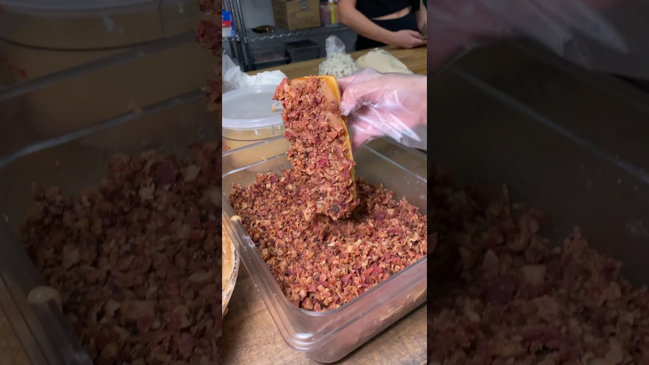 The BEST MAPLE BACON DONUT!!! From Carls Donuts in Las Vegas