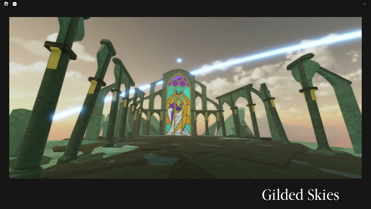 Roblox Dungeon Quest - Gilded Skies Theme Extended