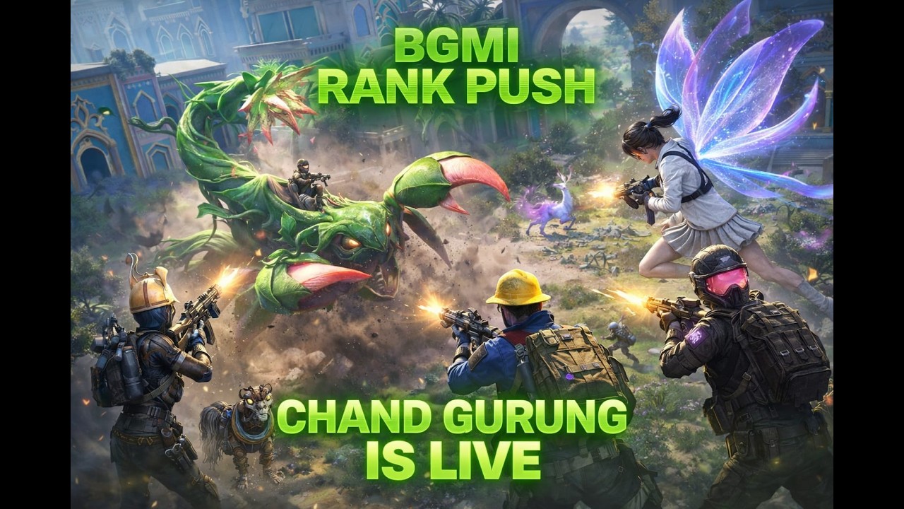 🔴Aaj Sirf Rank 😈 | Till ACE DOMINATOR | BGMI LIVE