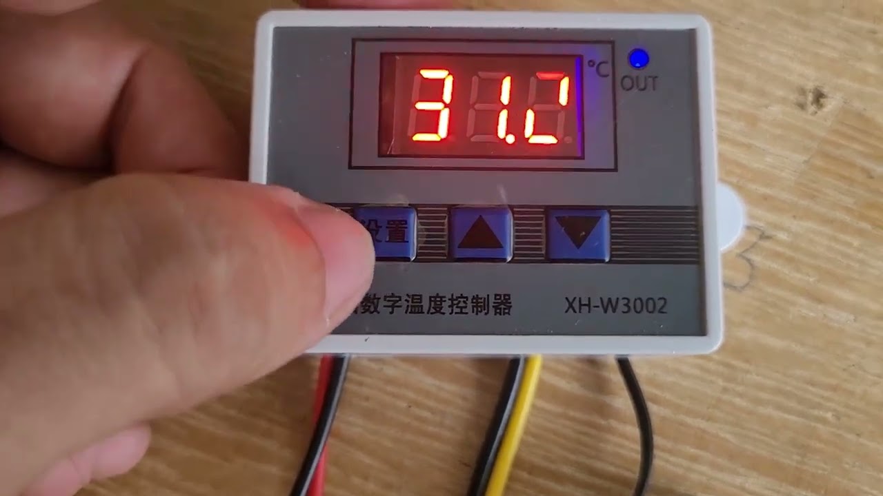 TERMOSTATO XH-W3002 MELHOR EXPLICA&Ccedil;&Atilde;O COMO CONFIGURAR.