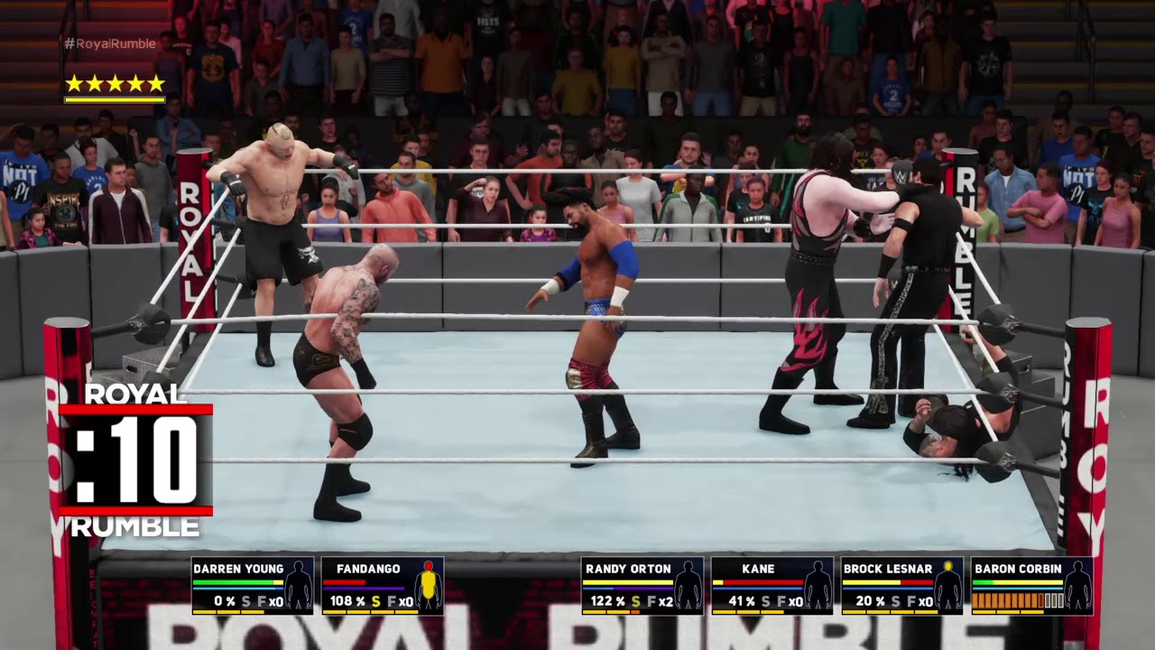 WWE 2K18 Royal Rumble as Randy Orton