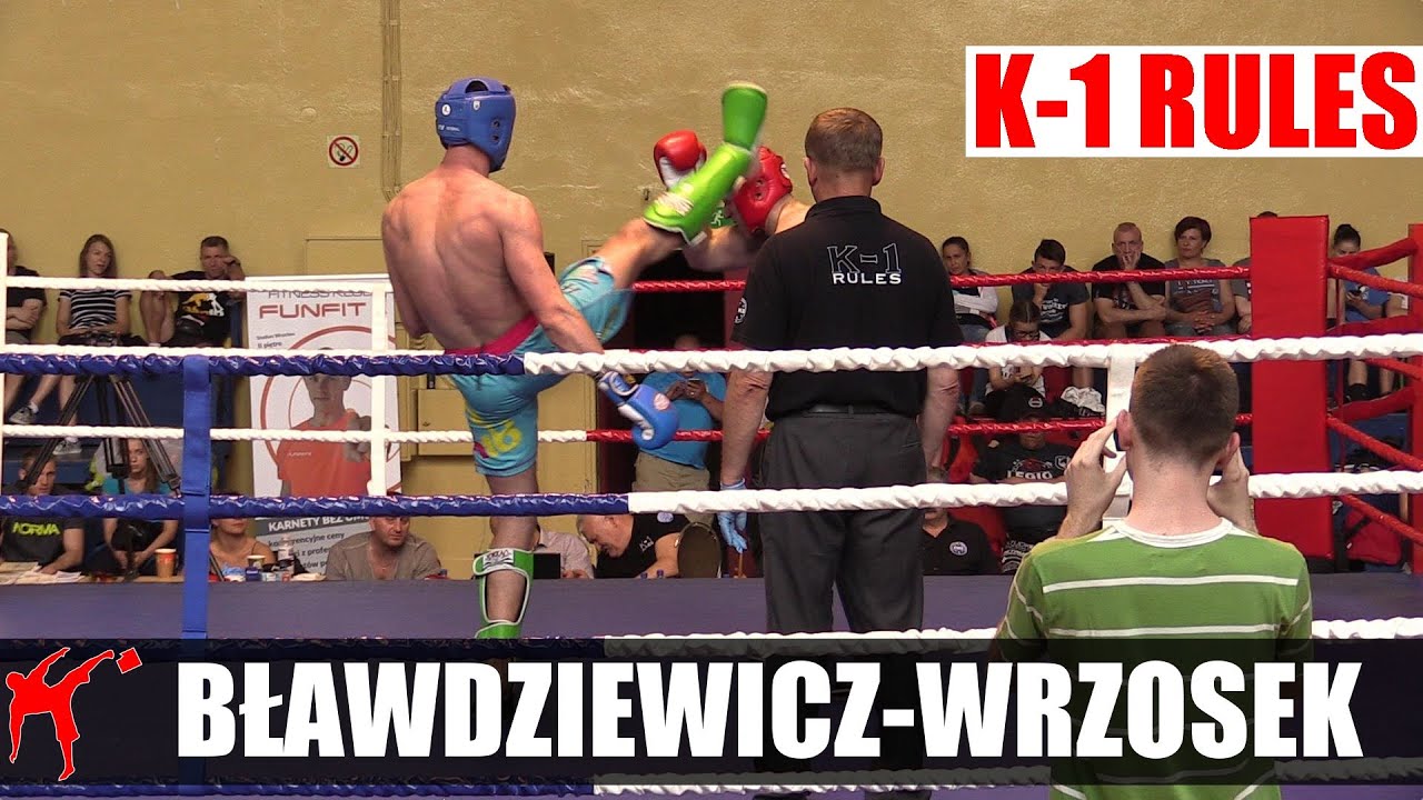 1/2 Finału MP K-1 (+91kg): Michał Bławdziewicz vs Arkadiusz Wrzosek