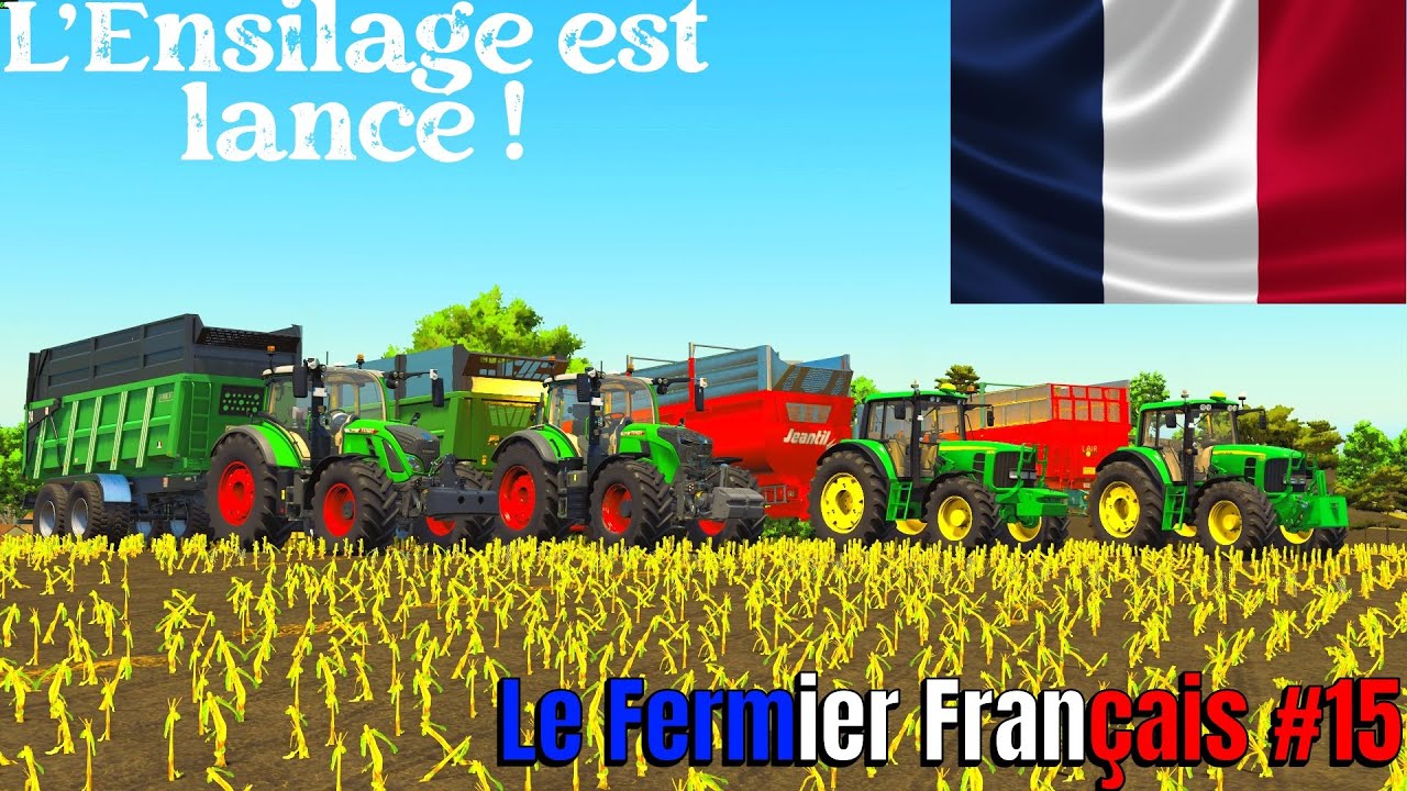 FS25/Le Fermier Français #15/ L'Ensilage est lancé !