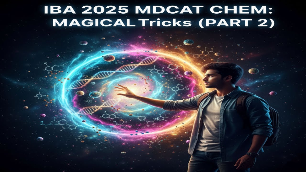 IBA Mdcat 2025 Chem with Magical Tricks 