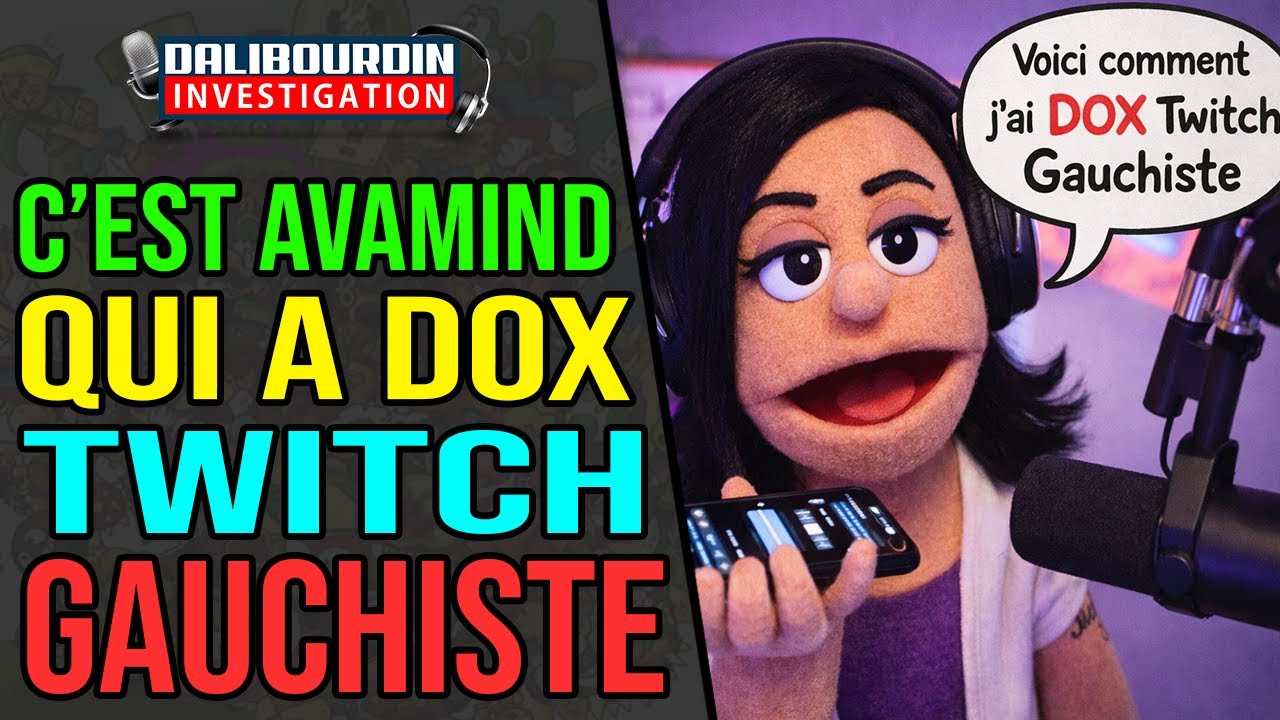 C'EST AVAMIND QUI A DOXX TWITCH GAUCHISTE AVEC L'AIDE DE POPCORN - IL DÉPOSE PLUSIEURS PLAINTE