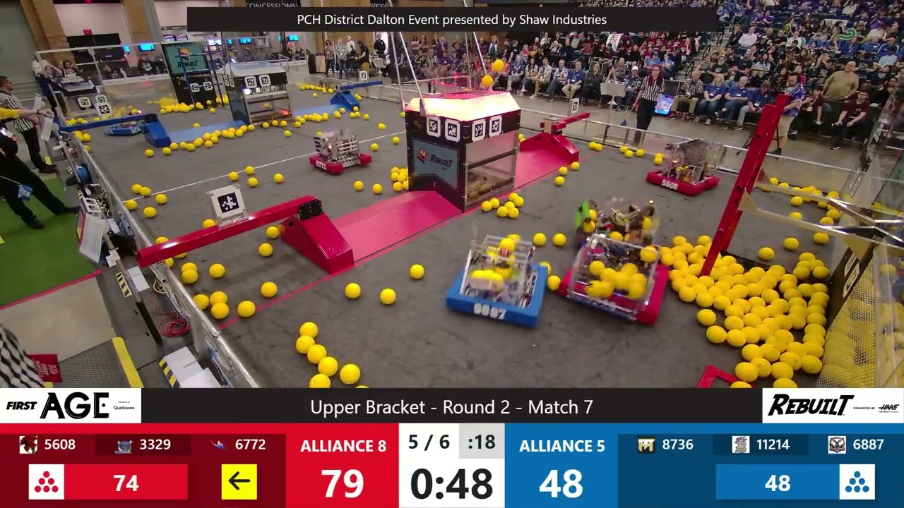 Playoff Match 7 (R2) - PCH District Dalton Event presented by Shaw Industries