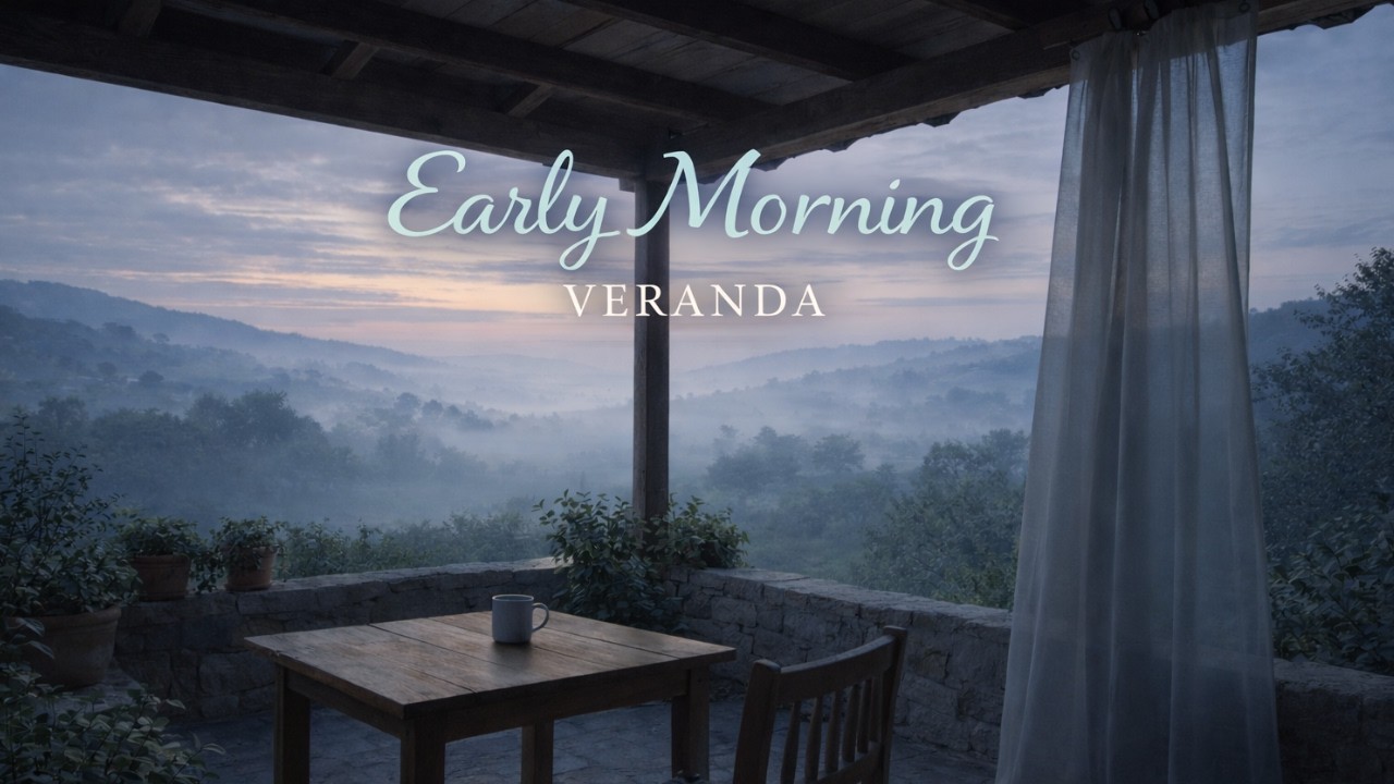 Early Morning Veranda 🌿 Quiet Hillside Calm