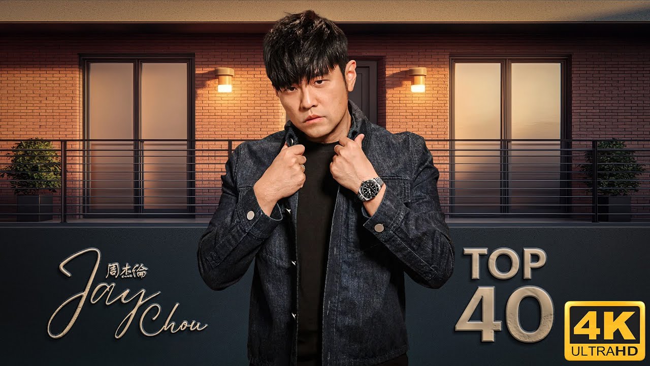 周杰倫好聽的40首歌 Best Songs Of Jay Chou 周杰倫最偉大的命中 - 40 Songs of the Most Popular Chinese Singer [4K Video]