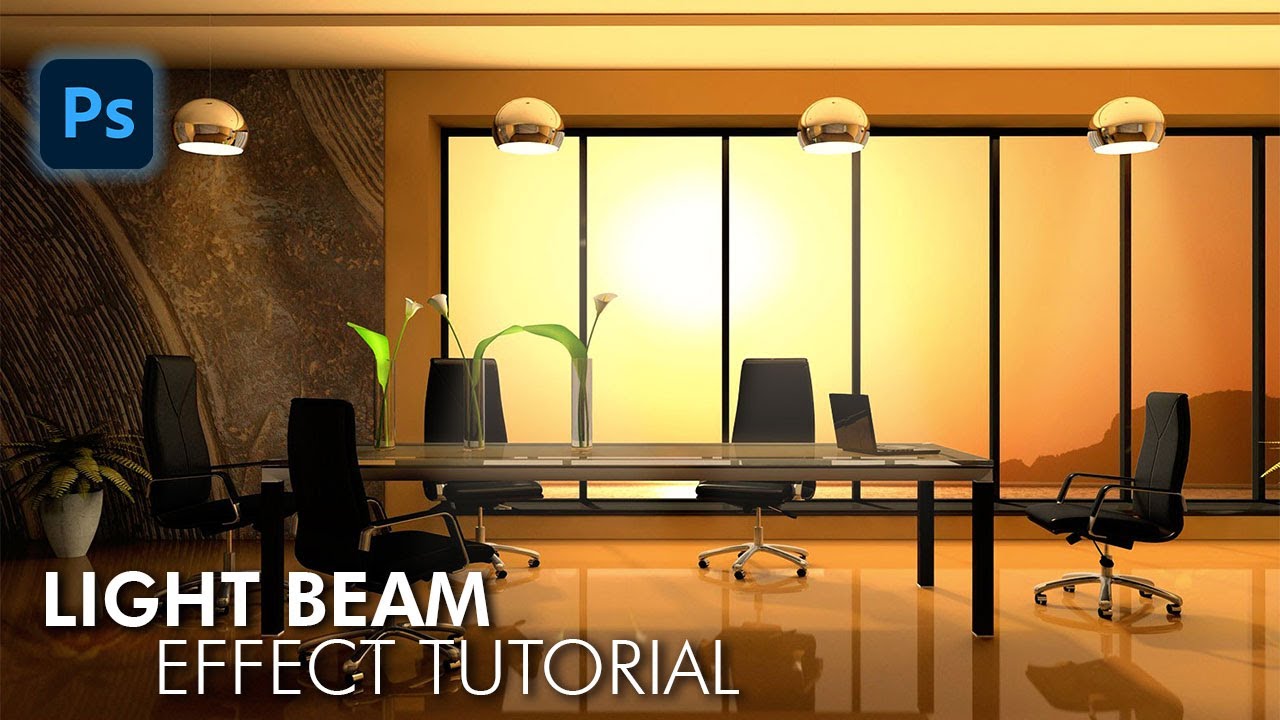 How to Create Light Beam Effect in Photoshop