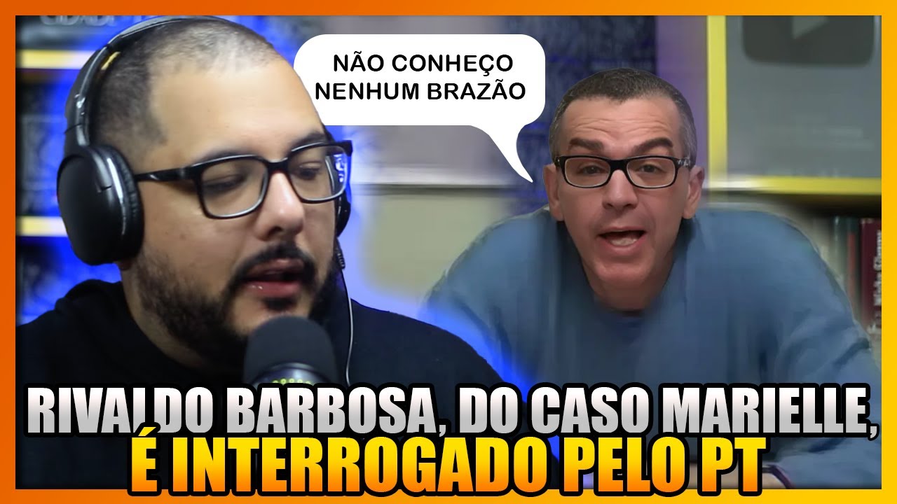 VEJA O PRIMEIRO INTERROGATÓRIO DE RIVALDO BARBOSA, INDICIADO PELA EX3CUÇÃ0 DE MARIELLE FRANCO