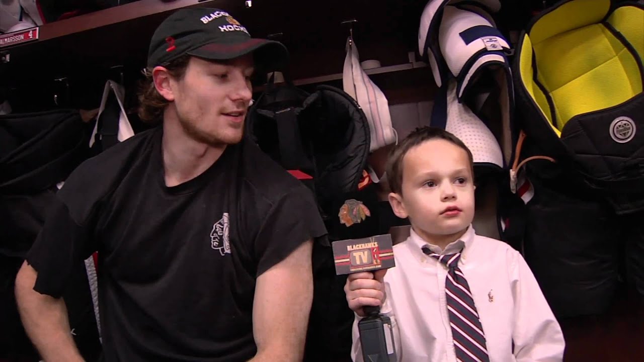 Meet Joey, The Blackhawks Junior Reporter