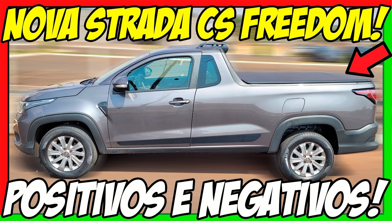✅STRADA CS FREEDOM 1.3 MANUAL 2021/2022!😎Pontos POSITIVOS👍e NEGATIVOS👎