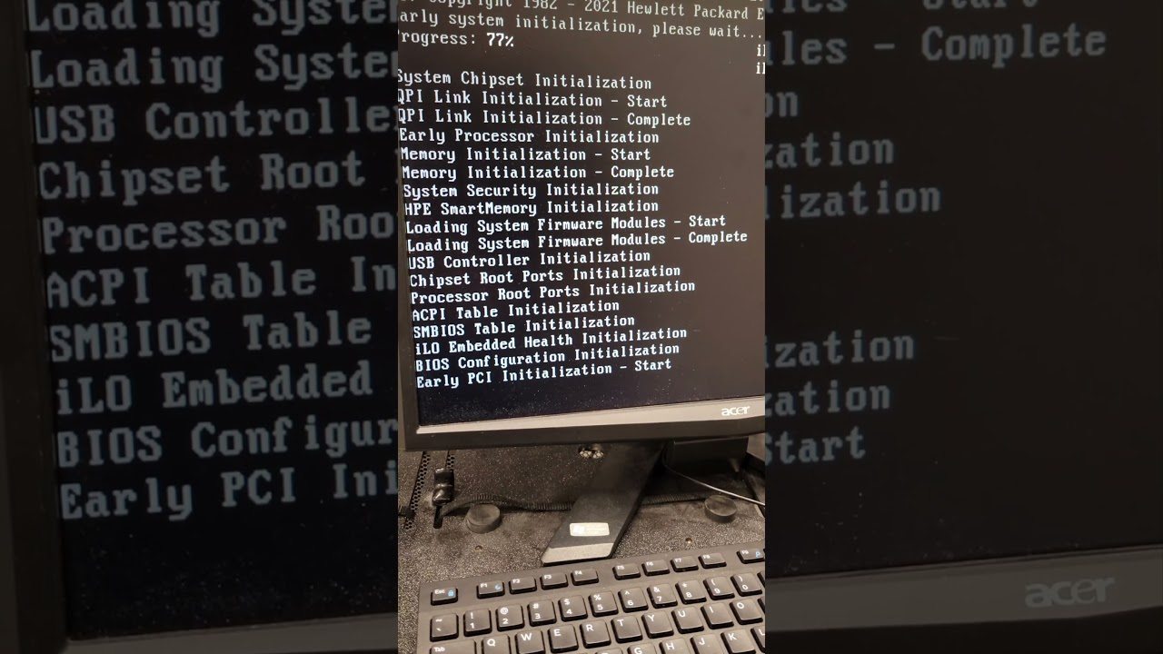 Варианты загрузки HPE Prolient DL380 G9. #amazonrenewed