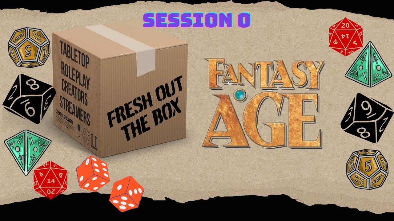 Fantasy AGE - Session 0