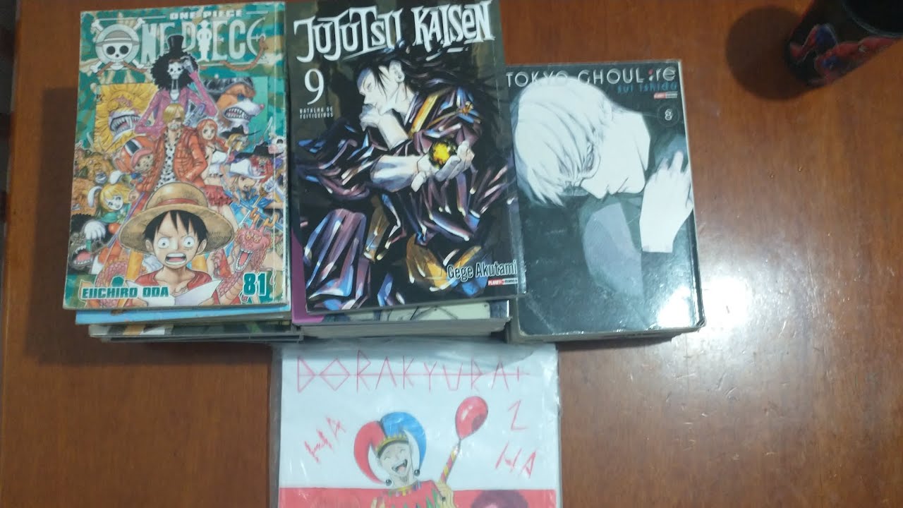 MOSTRANDO MEUS MANGÁS.