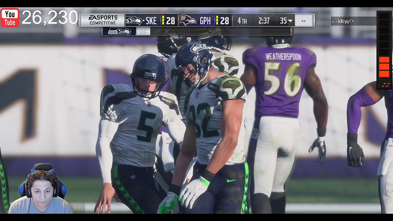 #1 RANKED IN SC K3RRYQ VS GAMINGPOWERHOUSE! - MADDEN 18 ULTIMATE TEAM