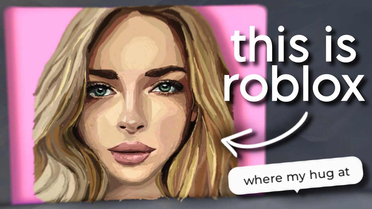 i drew jenn mcallister in roblox *handcam*