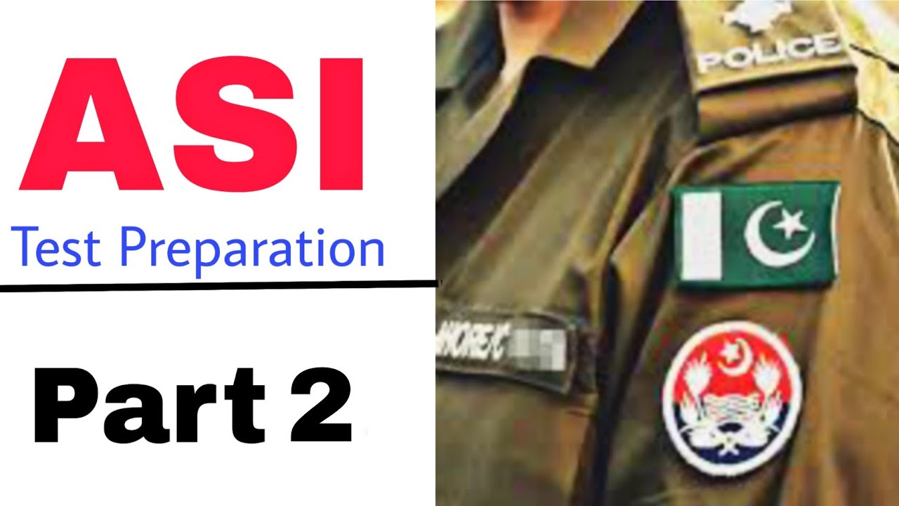 ASI Test Preparation 2025||Most Important MCQS For Assistant Sub inspector||Pak MCQS