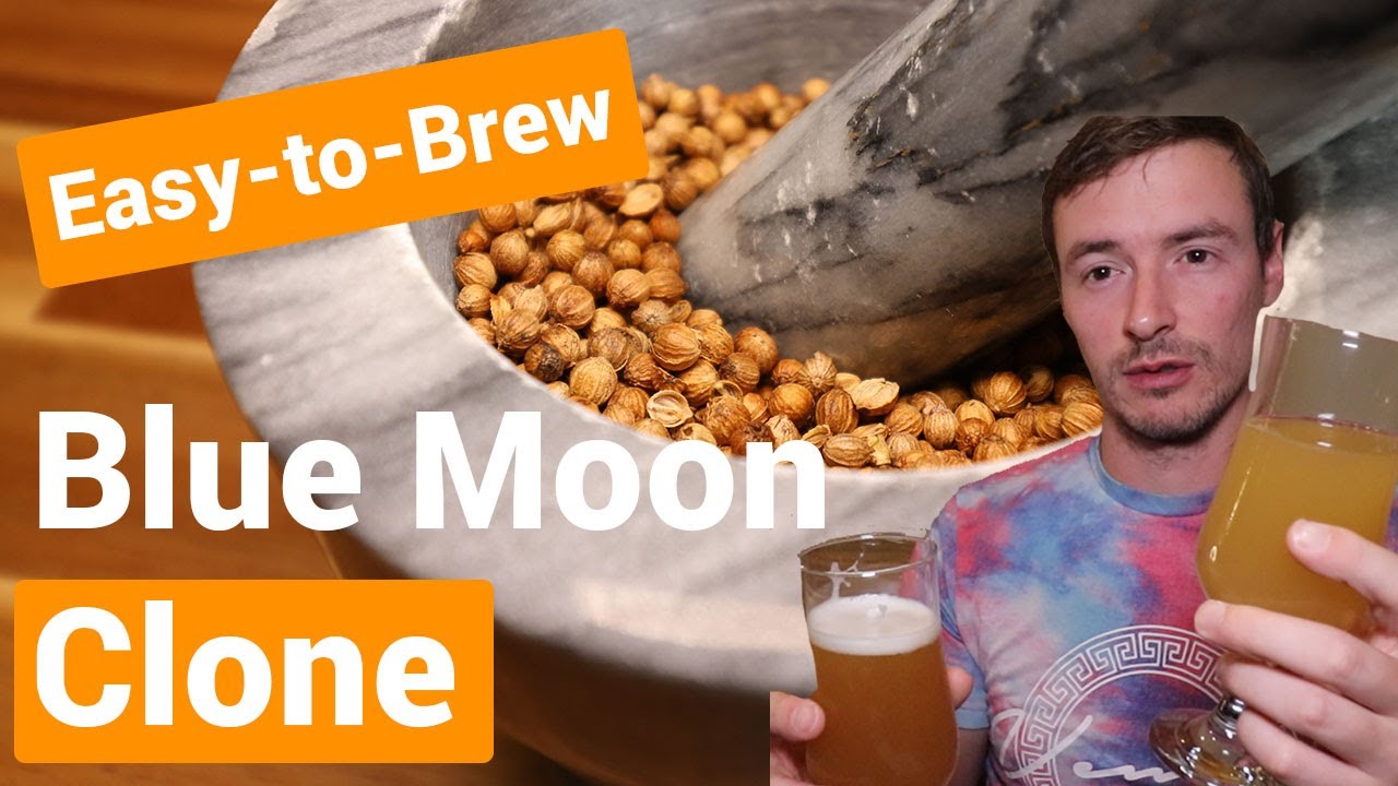 Easy-to-Brew Blue Moon Clone in the Grainfather (Belgian Witbier)