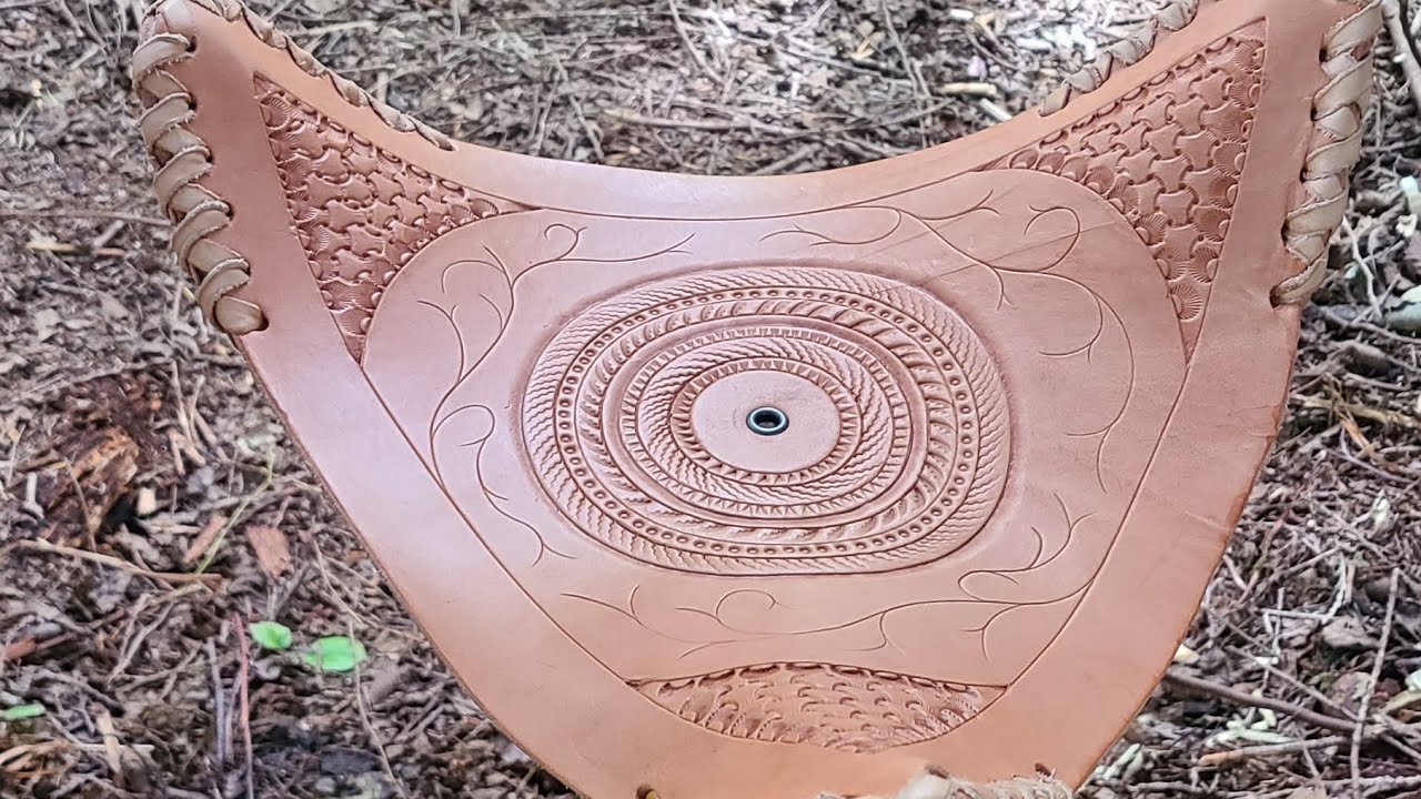 Leather Camping stool