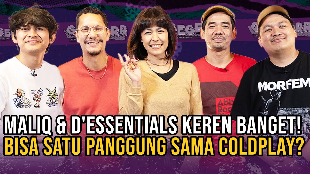 JEGEL ATE GAK NYANGKA❗😱 Maliq & D'Essentials BISA SATU PANGGUNG SAMA COLDPLAY?❓