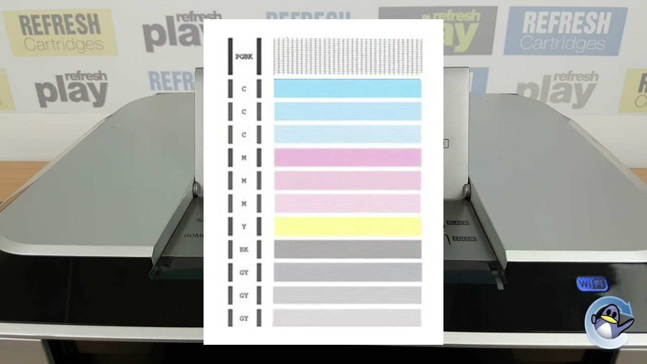 Canon Pixma MP990: How to Print a Nozzle Check Test Page