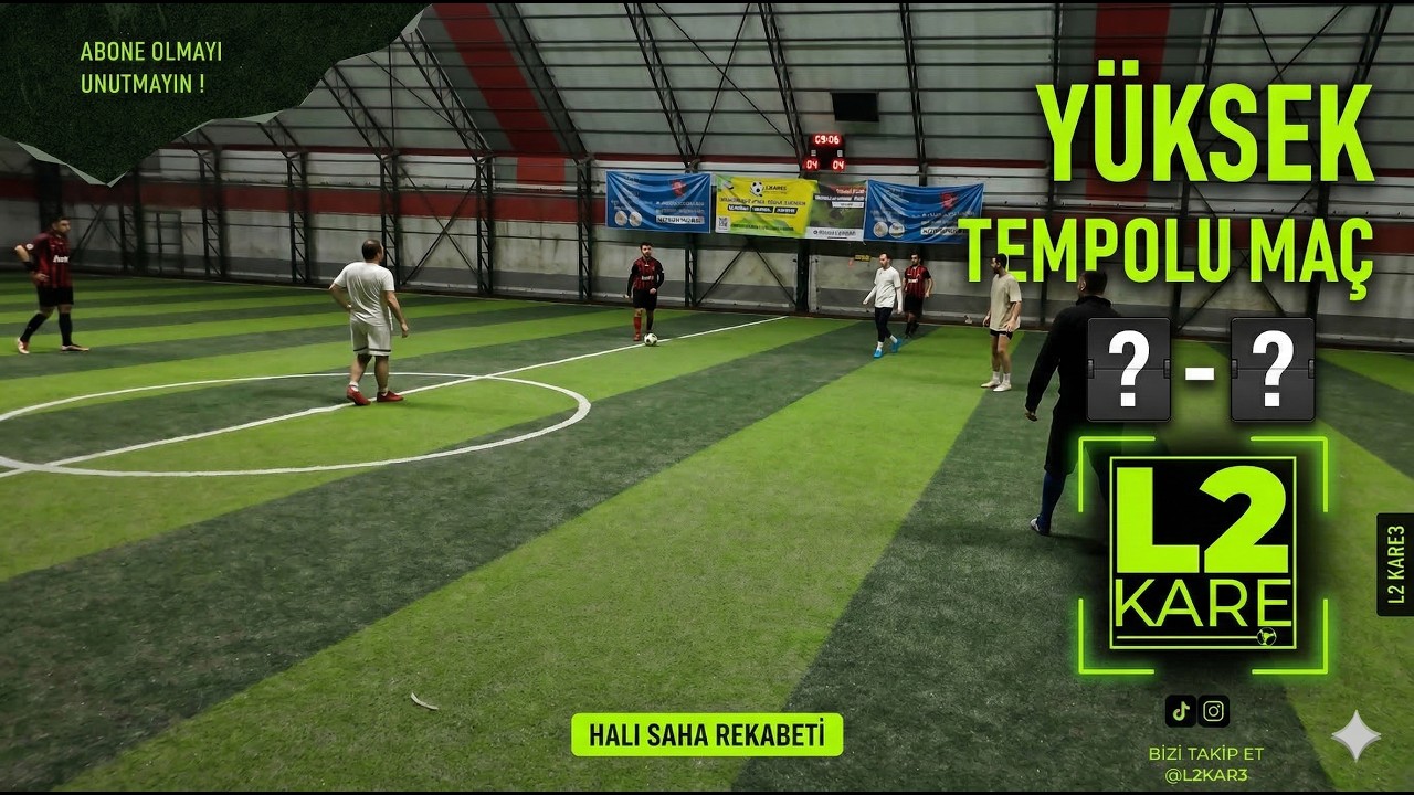 35. Hafta Halı Saha Maçı! Atak Üstüne Atak