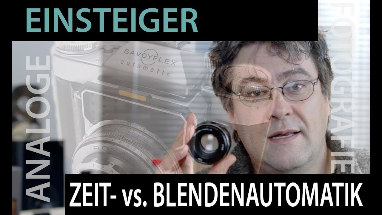 📷  Analoge Fotografie: Zeit-  oder Blendenautomatik - Was ist besser?