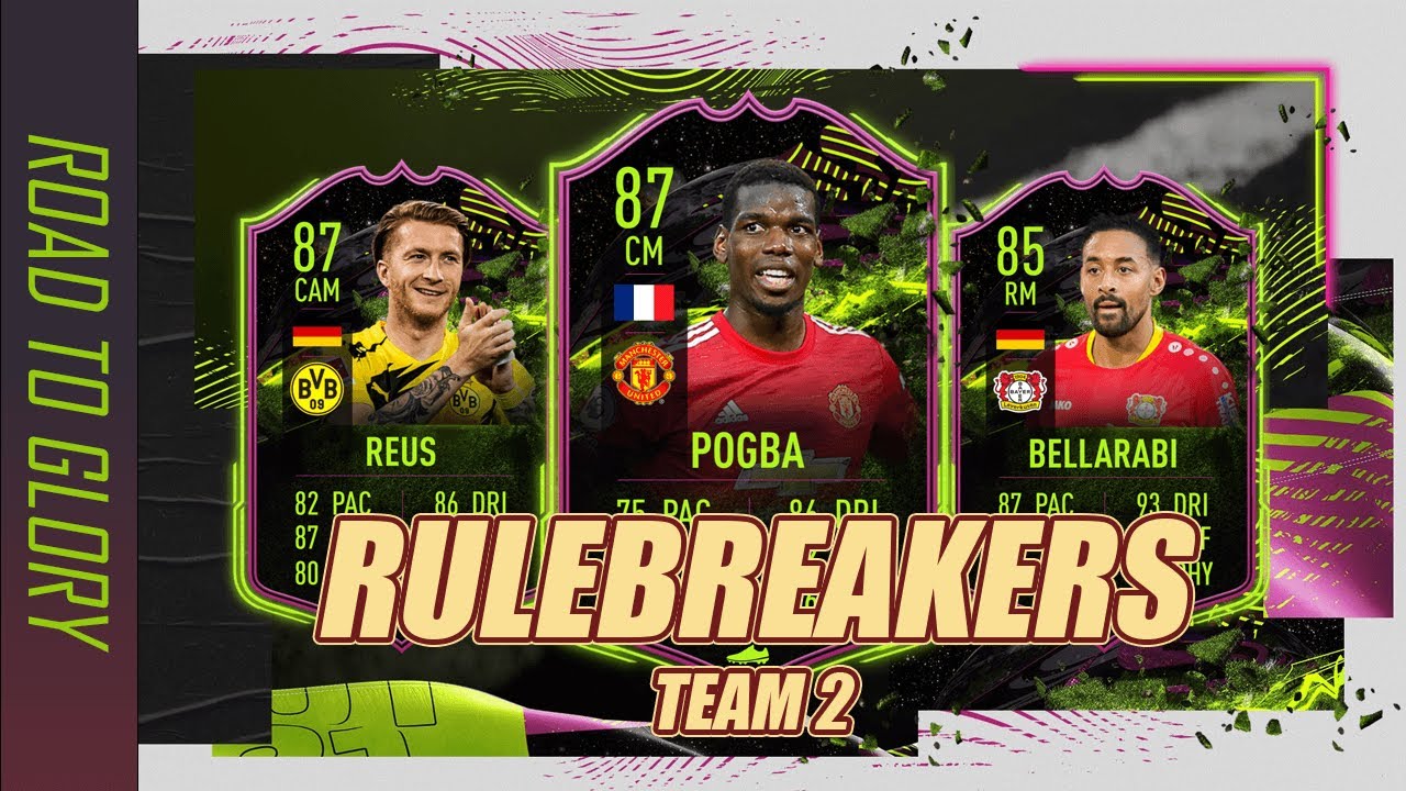 INSANE RULEBREAKERS TEAM 2! FIFA 21 ULTIMATE TEAM