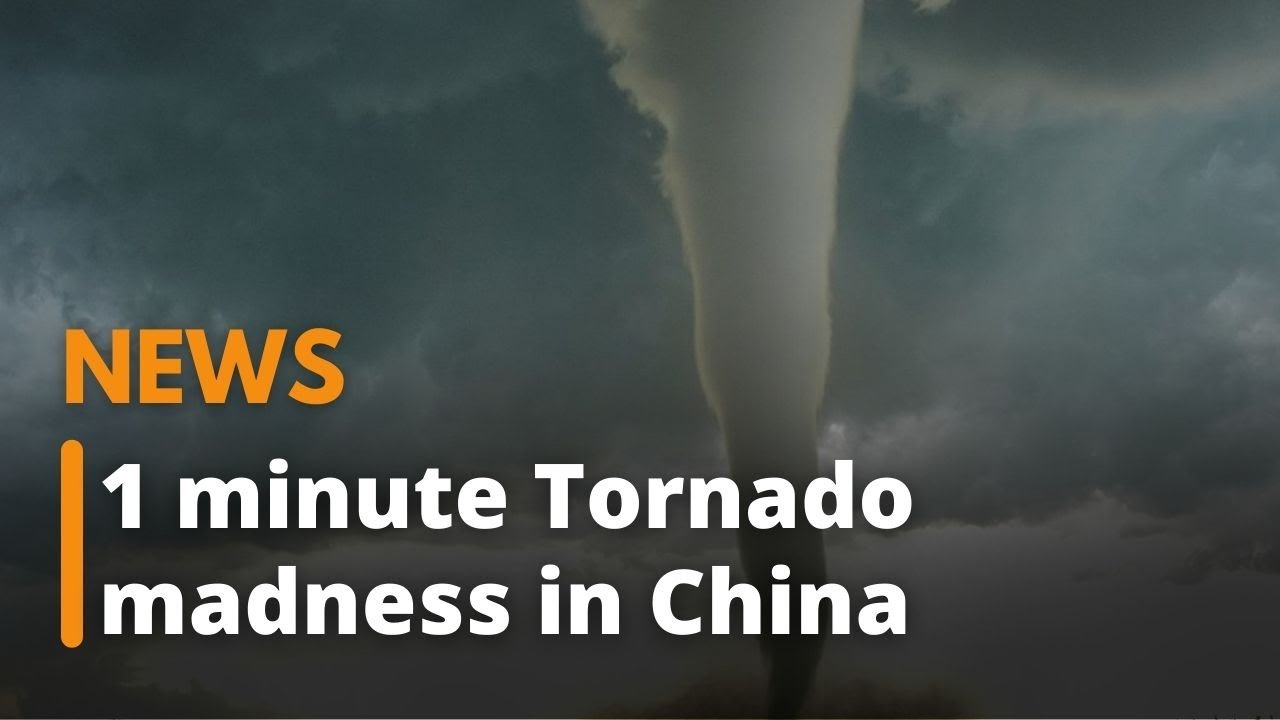 Damage as tornado hits Foshan, Guangdong, China