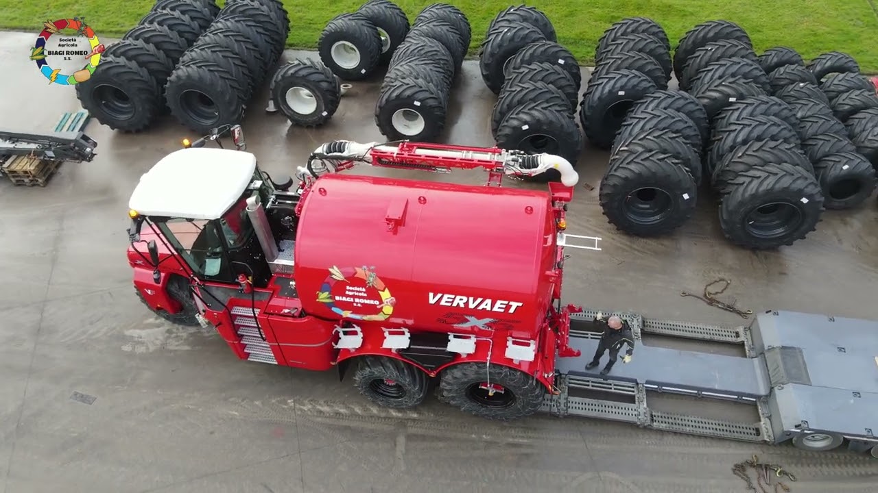 Consegna Vervaet Hydro Trike 5x5 \ Delivering a Vervaet Hydro Trike 5x5 in Italy