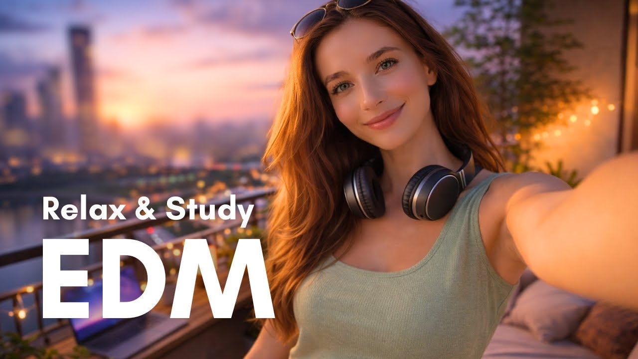 [EDM Study #02] Chill & Focus Lo-Fi EDM 🎧 Background Music for Study & Work