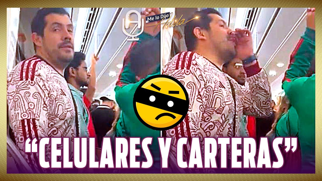 MEXICANO se hace el “CHISTOSITO” en QATAR y finge ASALTAR el METRO