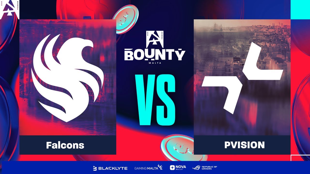 Falcons vs PVISION - Full CS2 Match VOD - BLAST Bounty Malta Season 1 2026