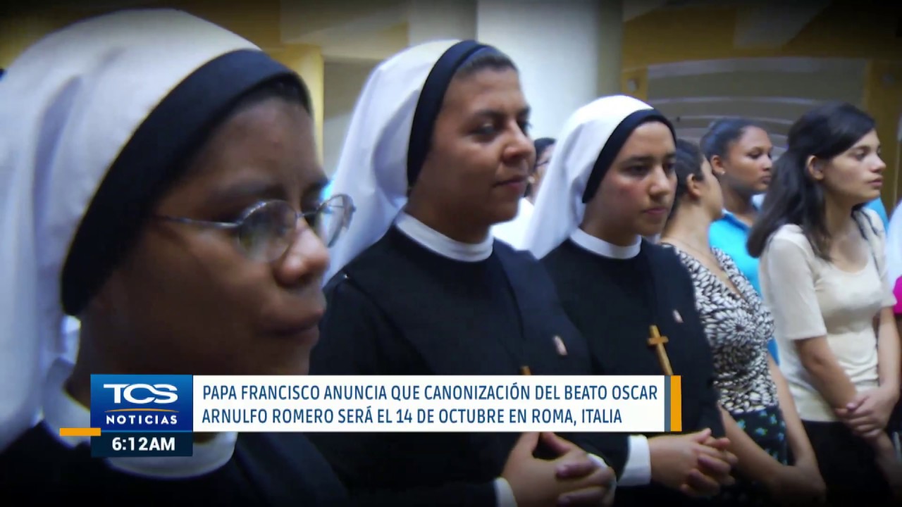 Papa Francisco anuncia canonización del beato Óscar Arnulfo Romero