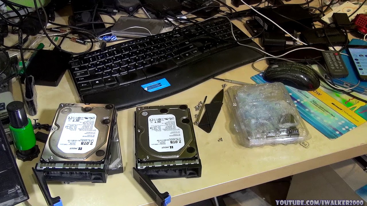 Серверы: немного апгрейта - растаковка, установка и тесты HDD HGST Ultrastar 7K2 2ТБ HUS722T2TALA604