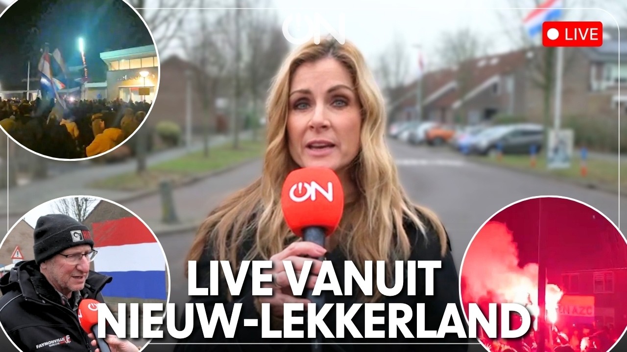 Massaal protest in Nieuw-Lekkerland tegen komst AZC | Ongehoord Nieuws #284