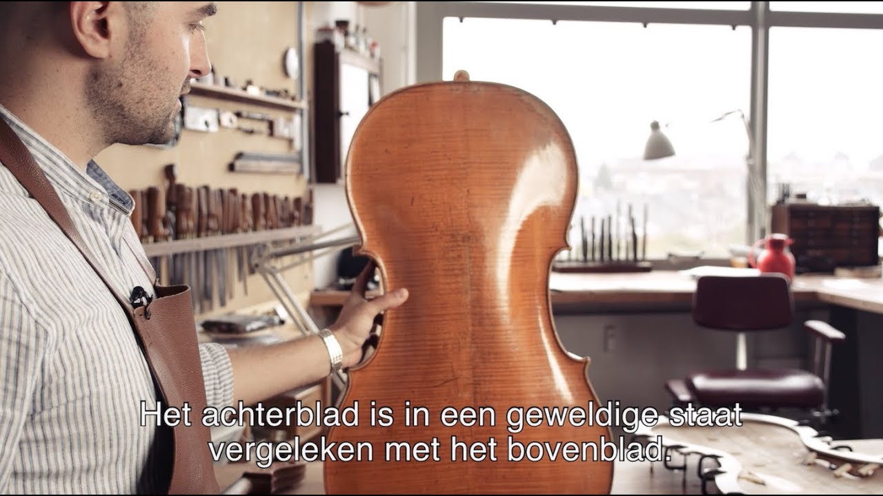 Restauratie Cuypers-cello voor Het Muziekinstrumentenfonds