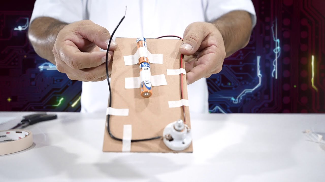&iquest;C&oacute;mo hacer un circuito el&eacute;ctrico en casa? - Experimento casero