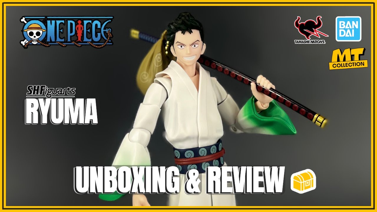 RYUMA - MONSTERS SH Figuarts One Piece Bandai Unboxing & Review BR