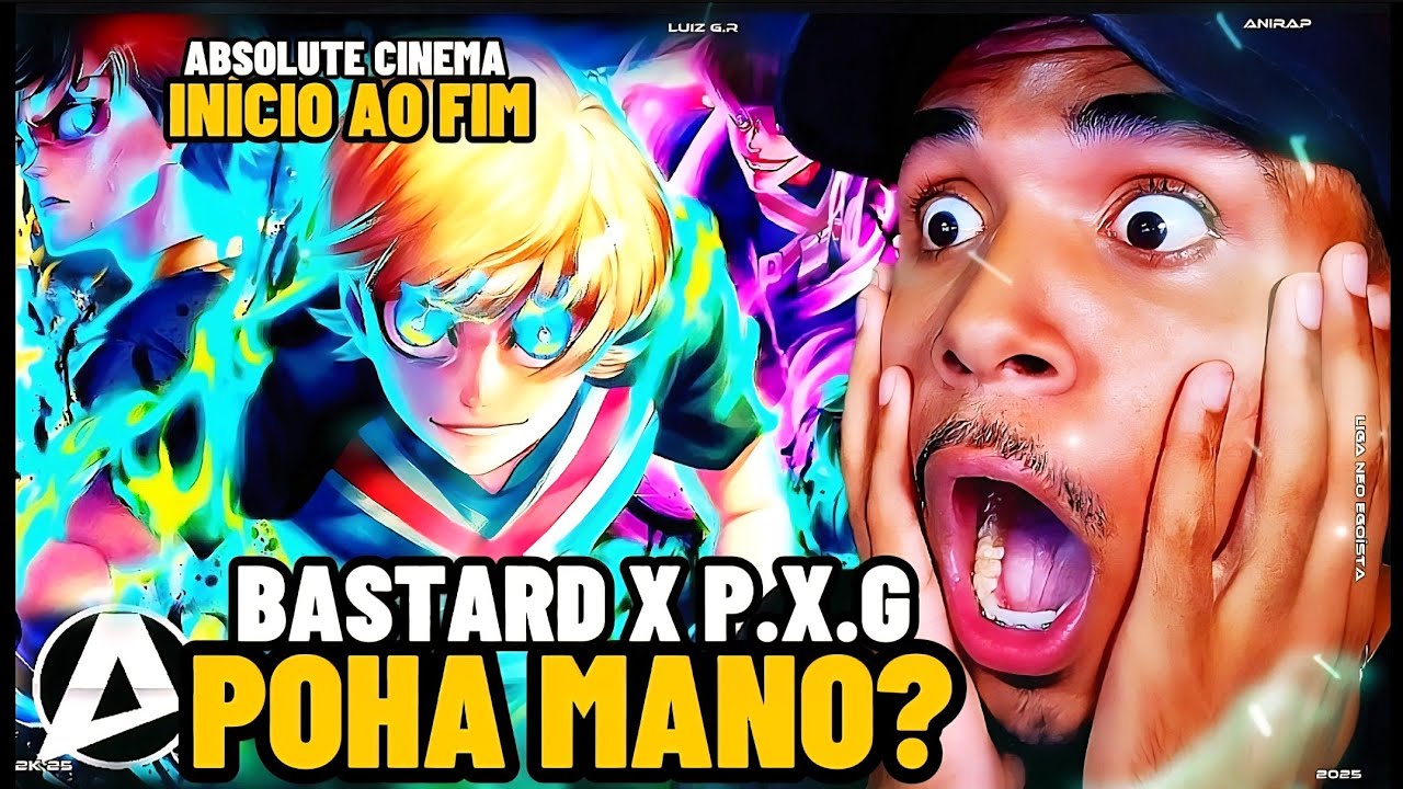 RIN HUMILHOU GERAL!! | ANIRAP - ♪ Bastard X PXG ( Blue Lock ) | Liga Neo Ego&iacute;sta PT 4 &bull; React