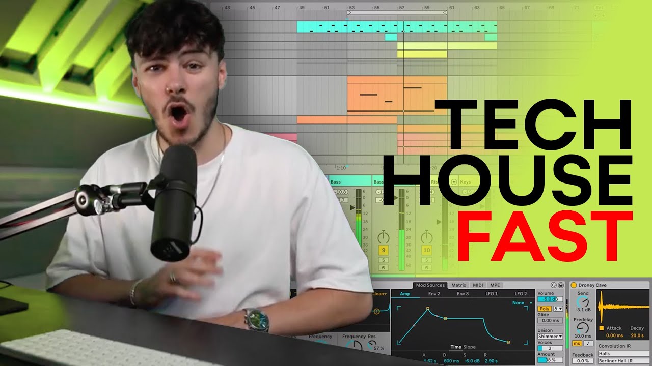 Техно-хаус за 15 минут (Ableton)